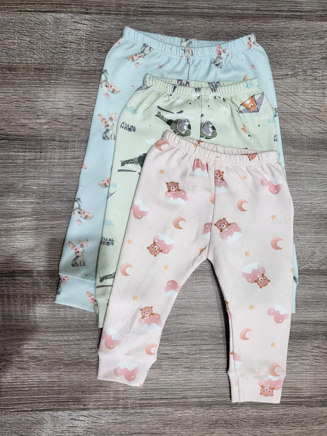 Ranitas sin Pie Estampadas (Pack x3)