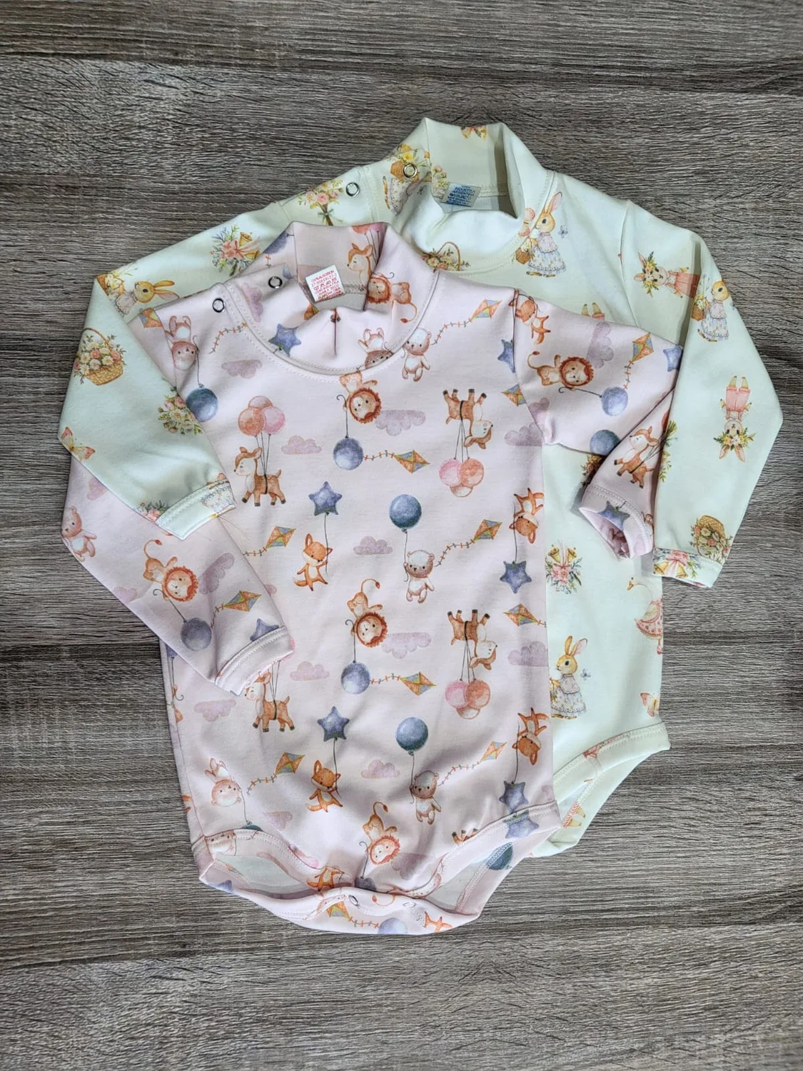 Body Estampado Mangas Largas