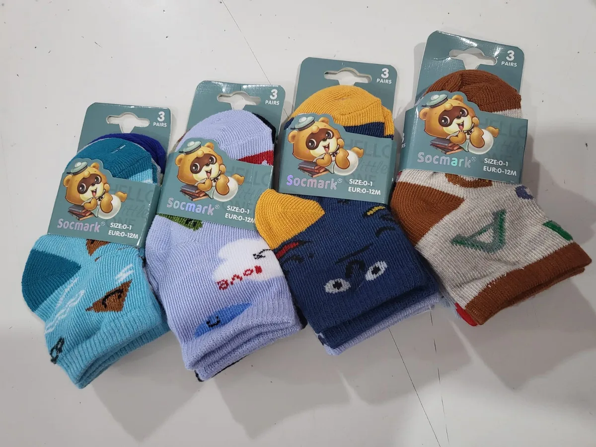 Medias de Bebé Surtidas (Pack x3)