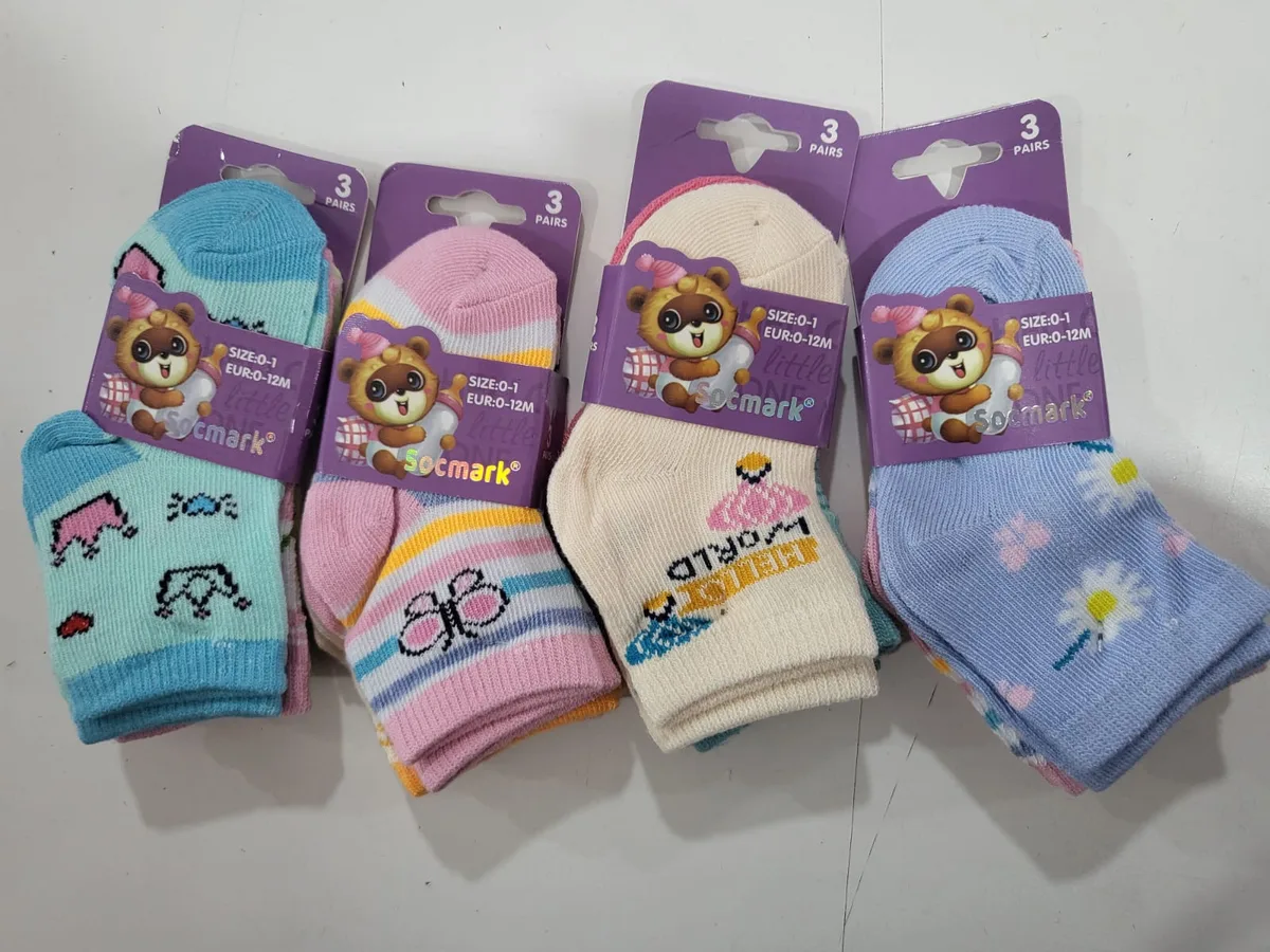 Medias de Beba con Encaje (Pack x3)