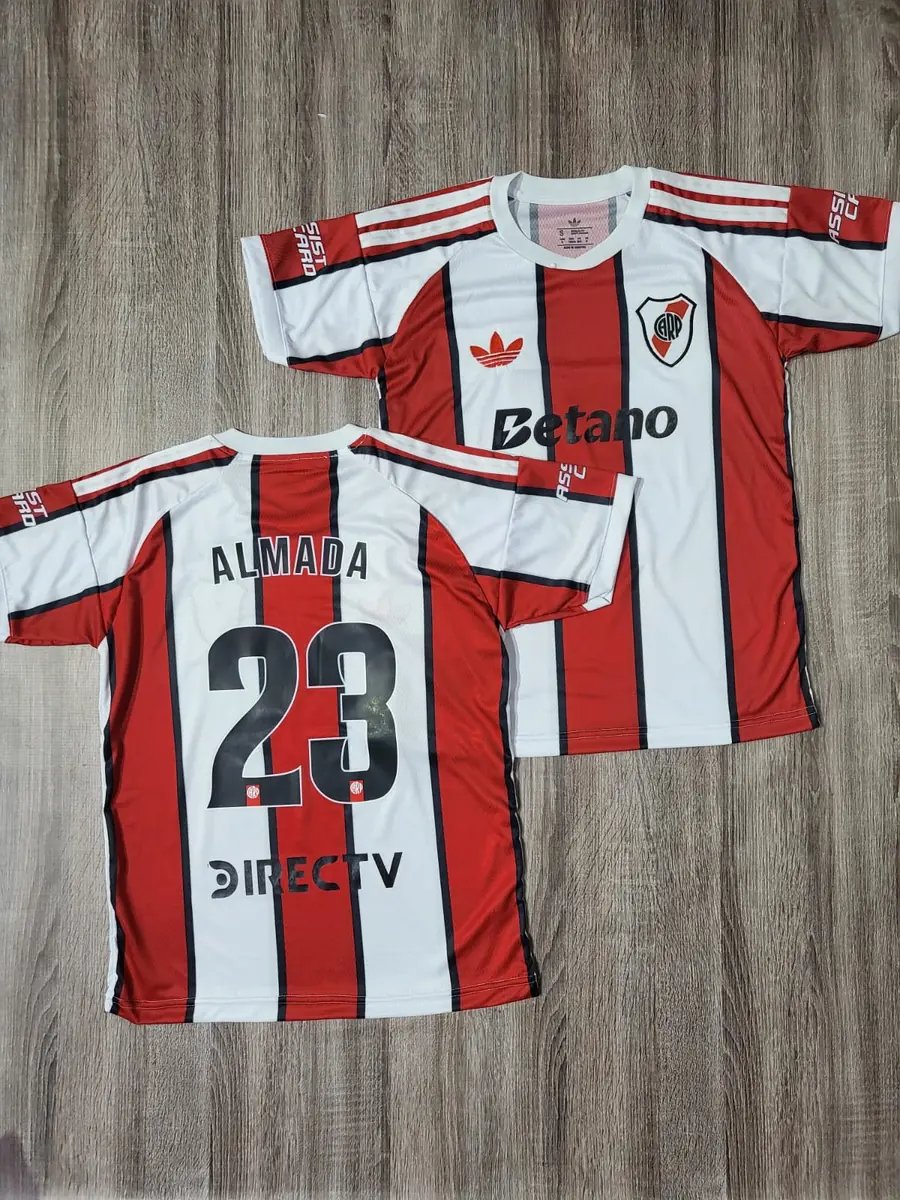 Camiseta Fútbol River Bordada