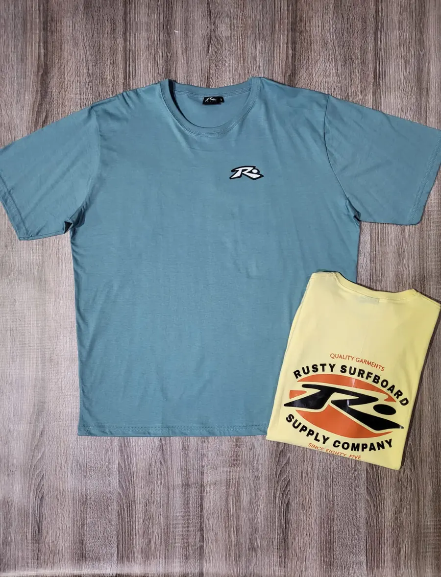 Remera Doble Estampa Algodón
